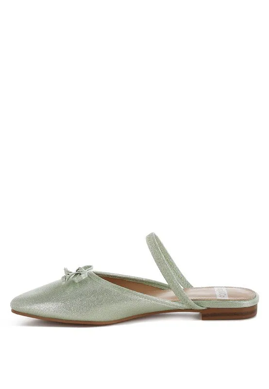 Opalia Glitter Ballet Mules